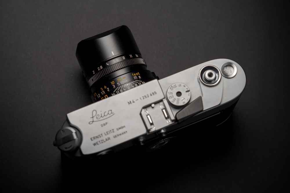SQUAREHOOD Summicron 50mm black our silver