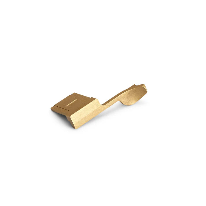 SQUAREHOOD Thumb Grip for FUJI X100VI SMOOTH -BRASS