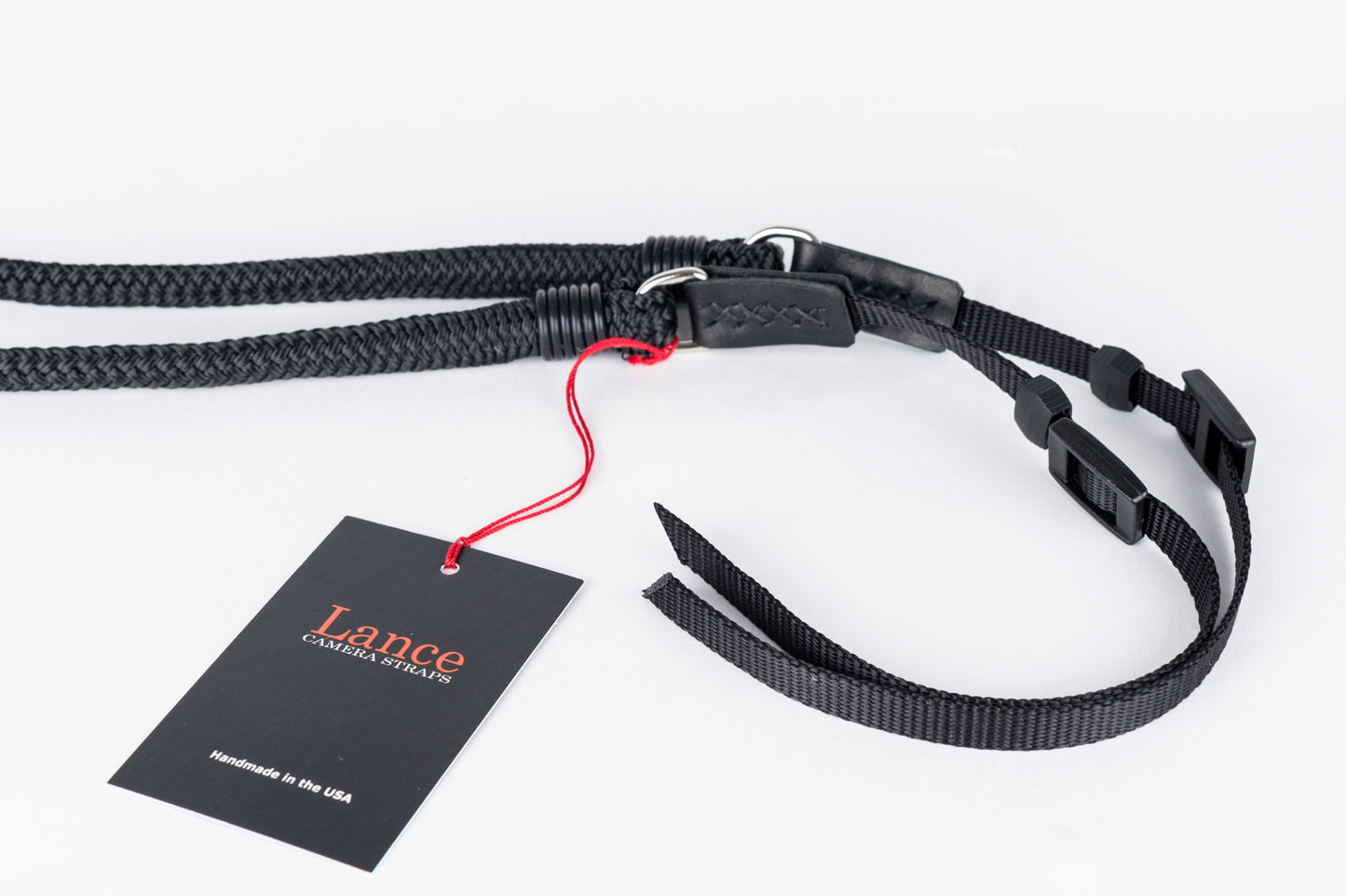 LANCE DSLR Neck Strap Olive Green our Black.