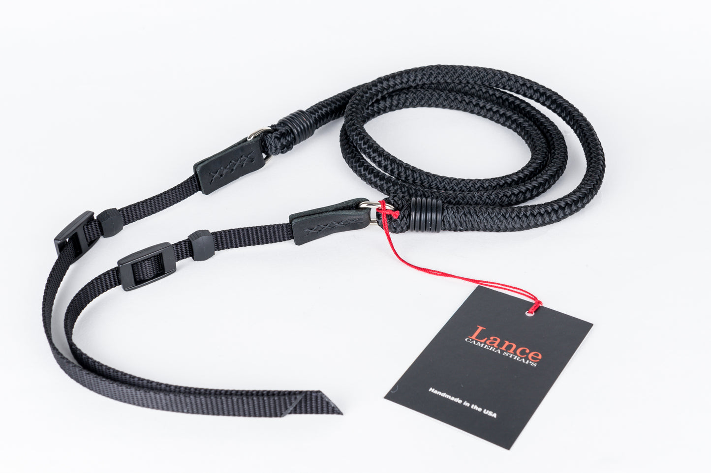 LANCE DSLR Neck Strap Olive Green our Black.