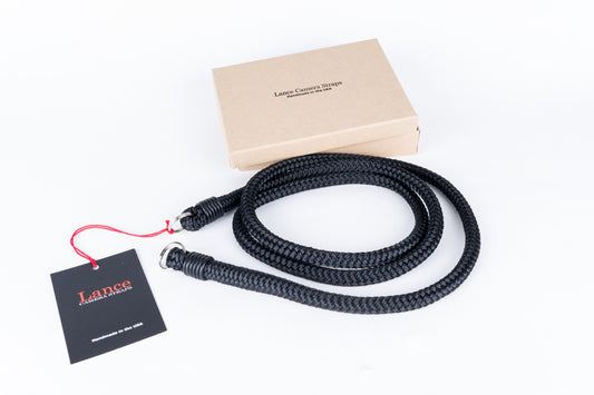 LANCE Non Adjustable Neck Strap - BLACK only available