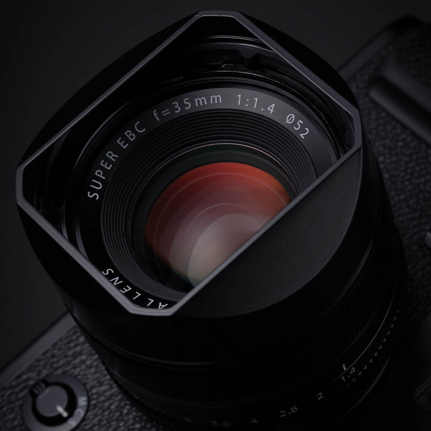 SQUAREHOOD for Fujinon XF 18mm f2~