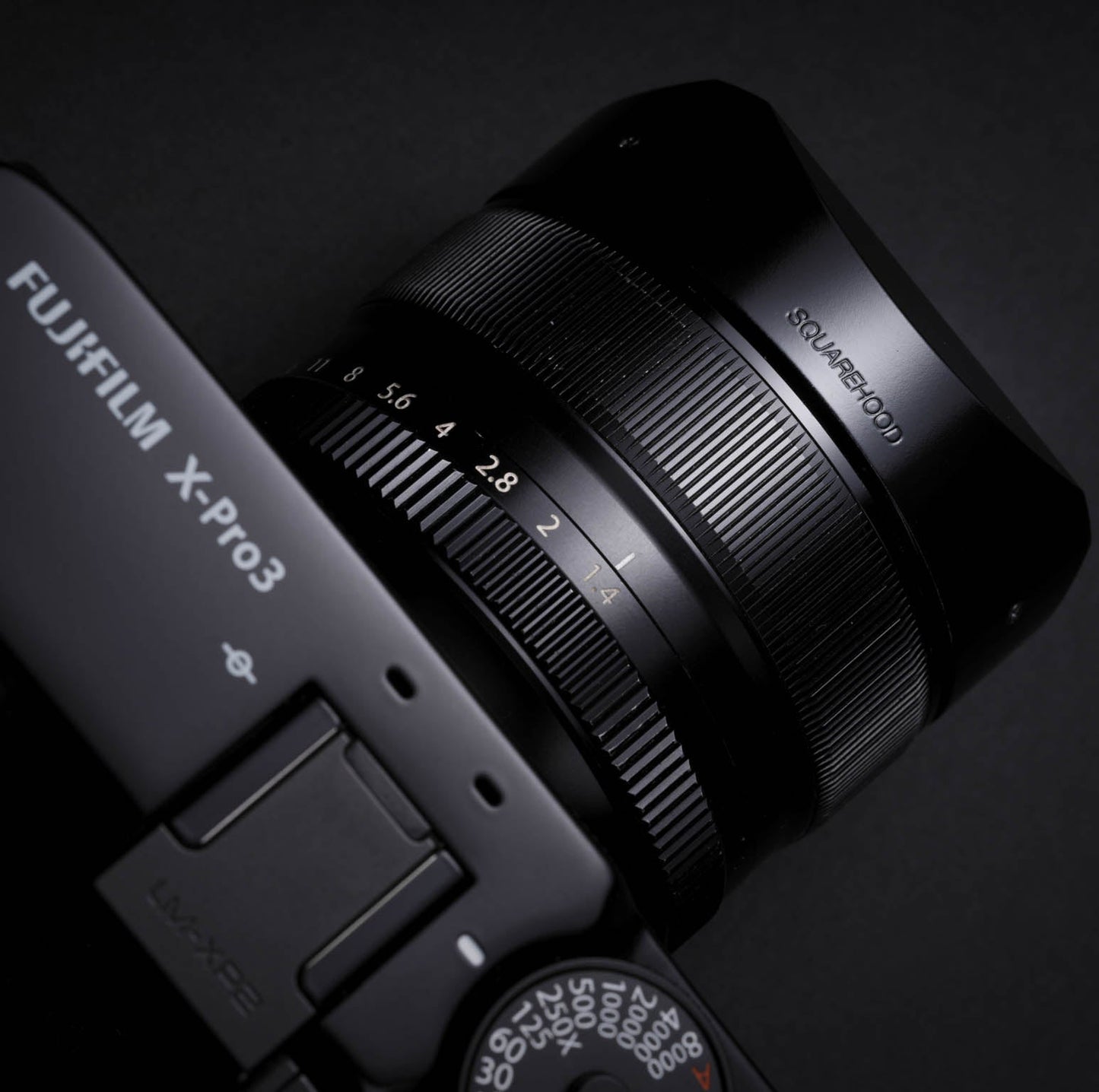 SQUAREHOOD for Fujinon XF 35mm f1.4~