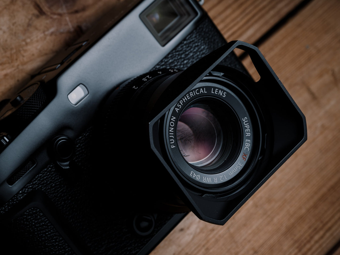 SQUAREHOOD Model V (For Fujinon XF 23mm f2 / 35mm f2)~