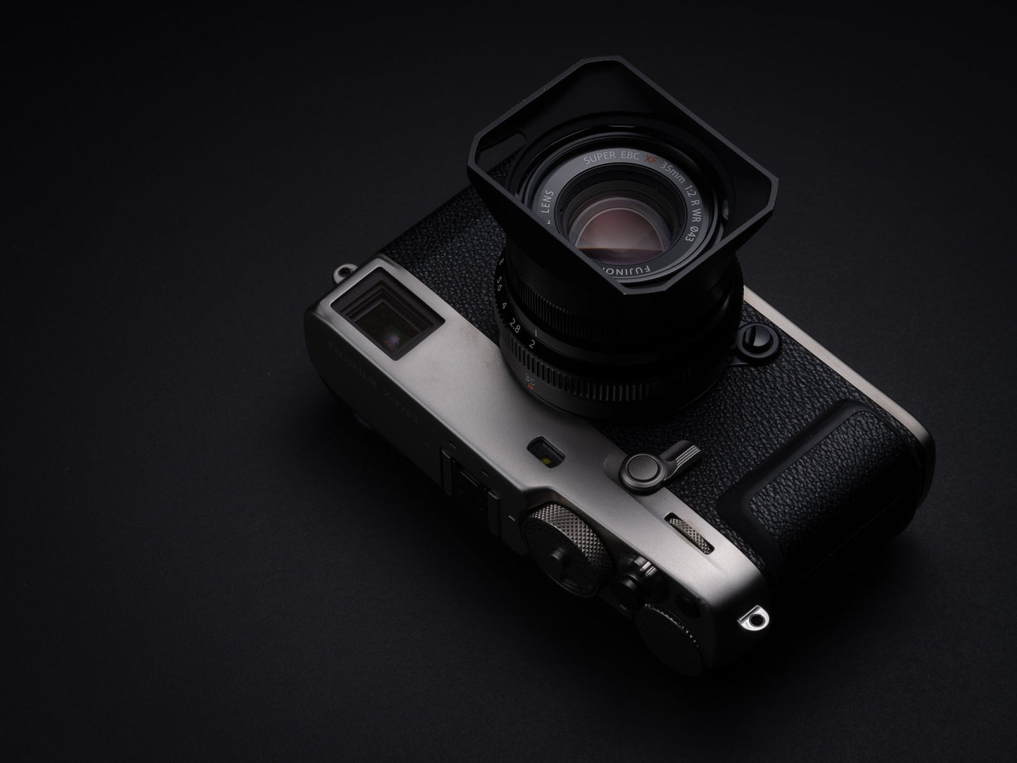 SQUAREHOOD Model V (For Fujinon XF 23mm f2 / 35mm f2)~