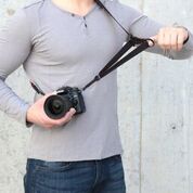 ARTISAN & ARTIST ACAM-38 Wide Easy Slider Neck Camera Strap with Tape Attachment
